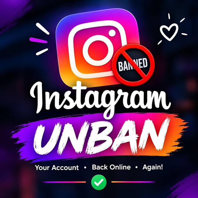 restore instagram page, ig profile unbanning issues