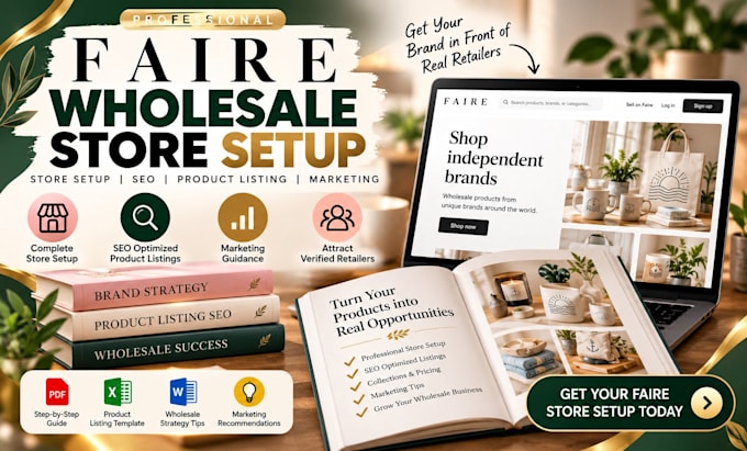do faire store setup