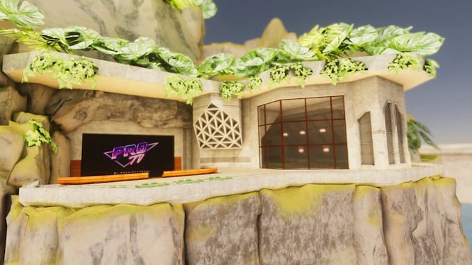 create interactive custom vrchat world 3d environment metaverse vrc world vrchat