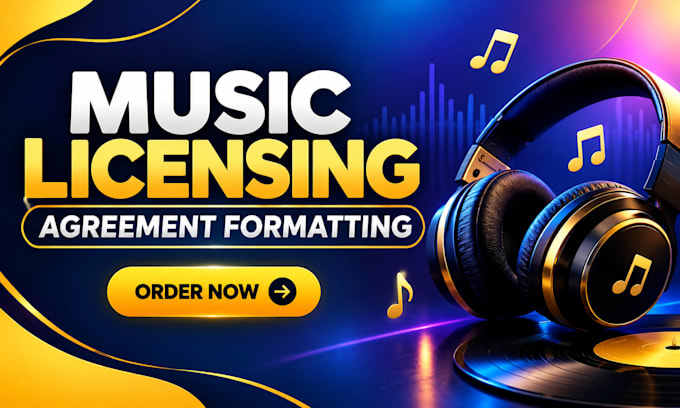 professionally format music agreement provided by qualified professional