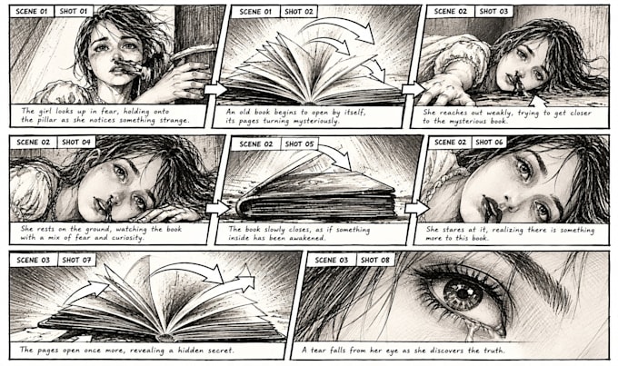 create animation storyboards and animatics for your project