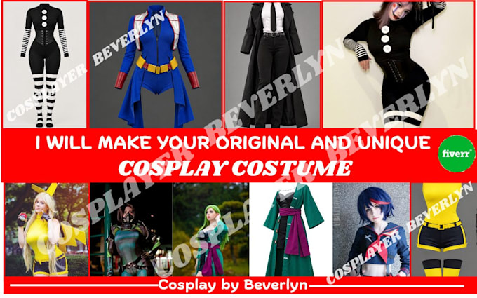 create a custom cosplay costume from your character design