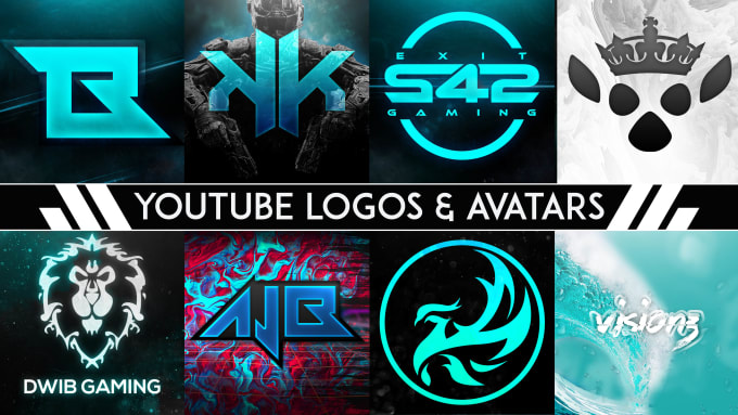 Create amazing youtube logo, avatar, and banner by Creationsinkgfx | Fiverr