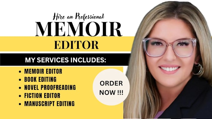 do memoir book editing, fiction and non fiction book editor, novel proofreading