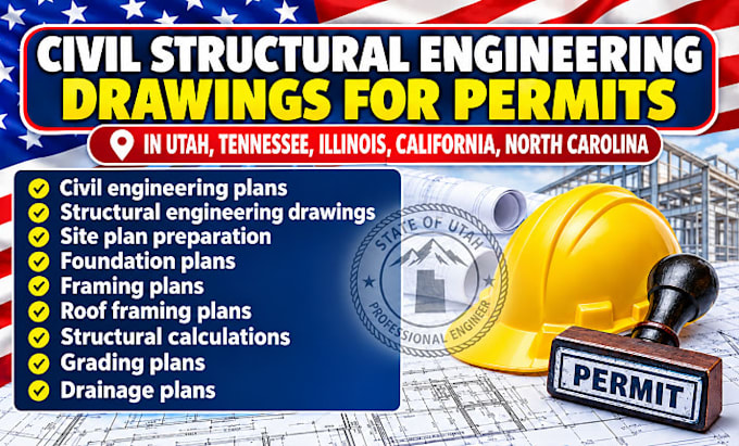civil structural engineering drawing structural design in utah,tn,ca il,nc