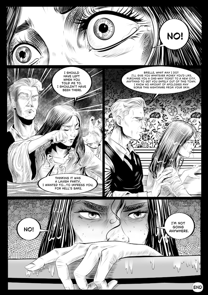 draw professional comic pages