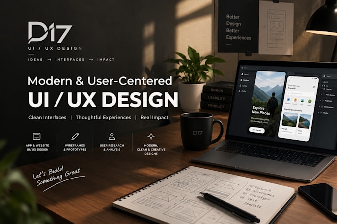 design quick and responsive UI and UX for your web or app