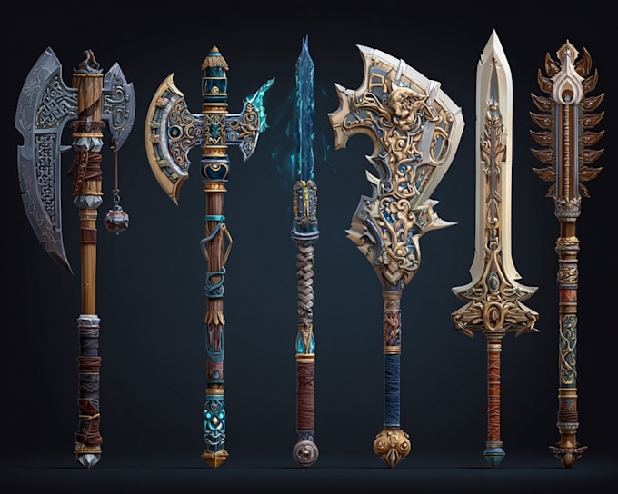 draw custom weapon gun, knife or itens
