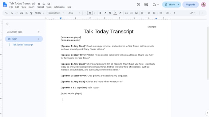 transcribe all your videos