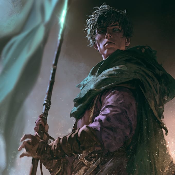 create original fantasy heroes villains and npcs