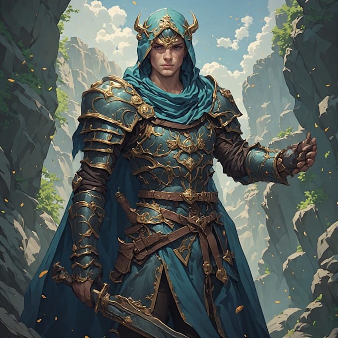 illustrate your dnd campaign scenes and characters