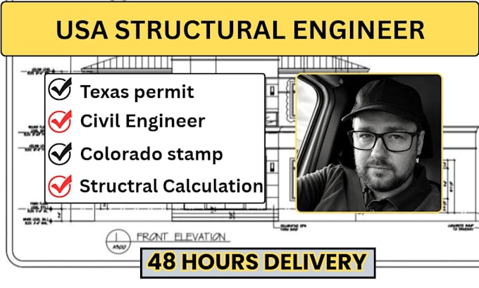 be your civil and structural engineer for ohio, california permit approval