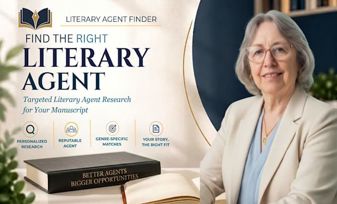 research literary agents and prepare your book submission package