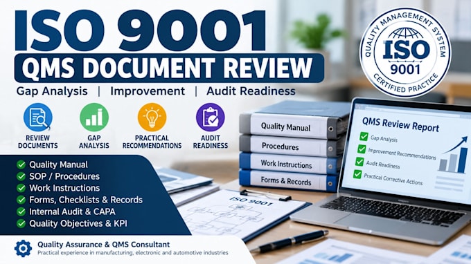 review and improve your iso 9001 qms documents