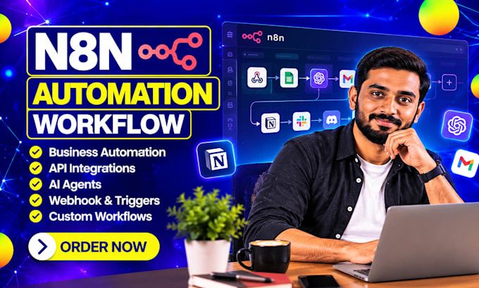 build n8n ai automation, ai agents, workflows, API integrations