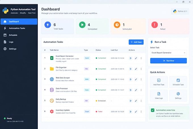 develope automation tools for you