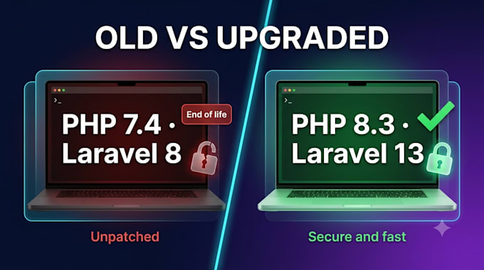 upgrade your laravel or PHP app to PHP 8,3 or 8,4