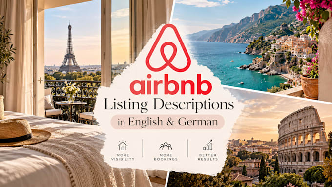 write optimized airbnb listing descriptions that get more bookings