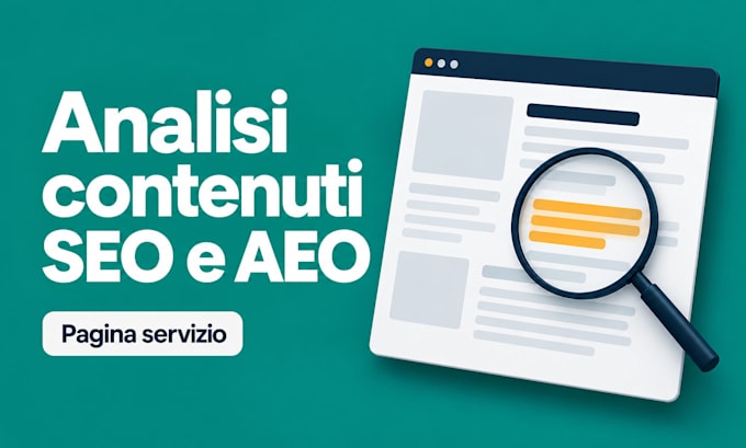 audit your service page content for SEO and aeo