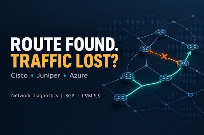 troubleshoot cisco juniper bgp and azure networking