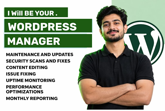 provide monthly wordpress maintenance and website care plan