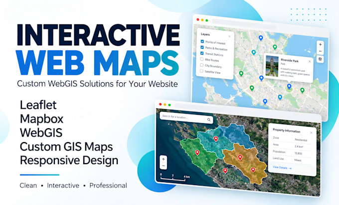 build interactive webgis maps with leaflet and mapbox