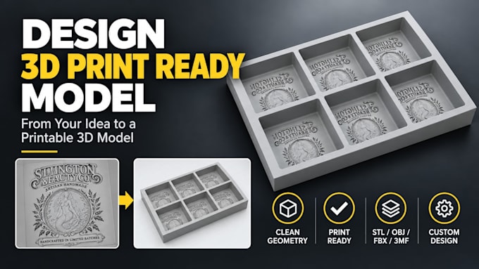 design 3d print ready model