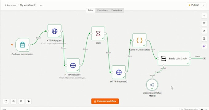 build custom agentic ai workflows and n8n automation