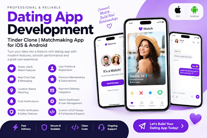 develop social media dating app tinder clone ai matchmaking app