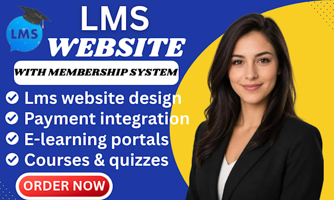 create lms website using tutor lms or learndash