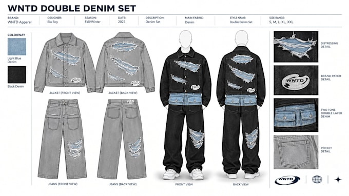 design realistic 3d denim jeans and jackets using clo3d