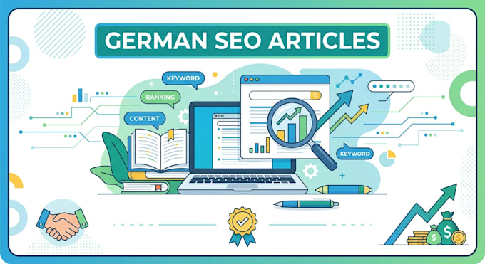 write high quality SEO german blog posts and articles