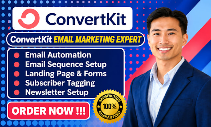 setup kit automation email sequence convertkit landing page kit expert