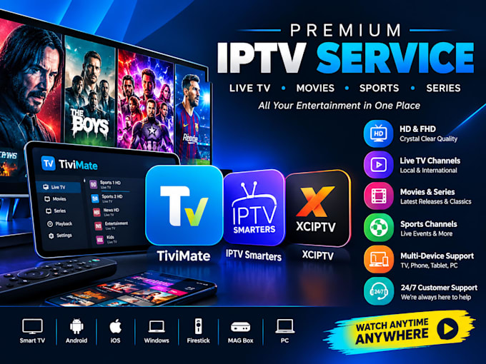 Flutterflow Admin Panel Rebrand your tivimate, xciptv, smarters iptv app with admin panel by ...