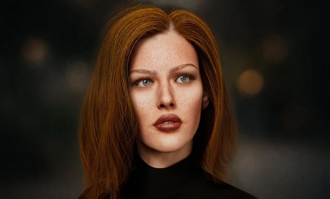 create hyperrealistic metahuman 3d character design metahuman modelling