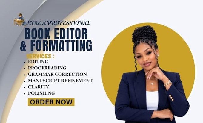 book editing and formatting, manuscript formatting, and developmental book