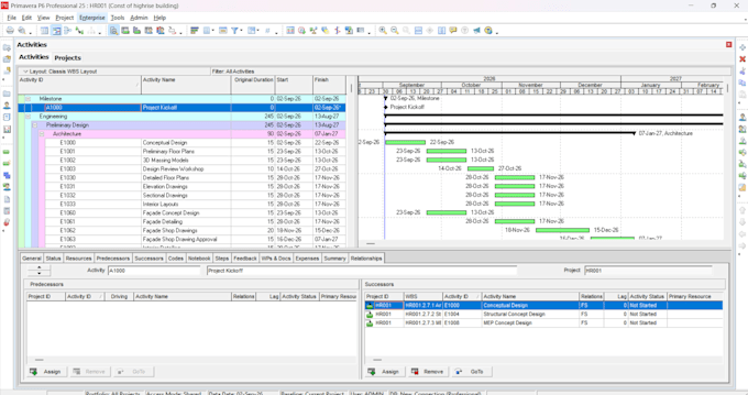 project planning and cost controlling with primavera p6