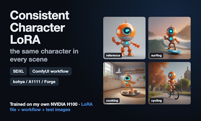 train a lora for your consistent ai influencer, character or mascot