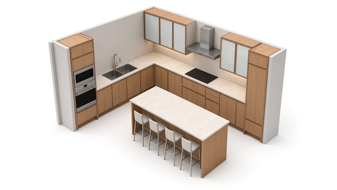 create kitchen cabinet cad drawings, cut lists and woodworking plans