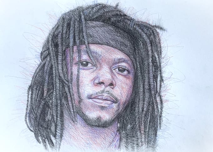 create a personalised hand drawn portrait as a unique gift