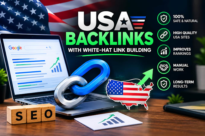 build high quality USA backlinks with white hat link building