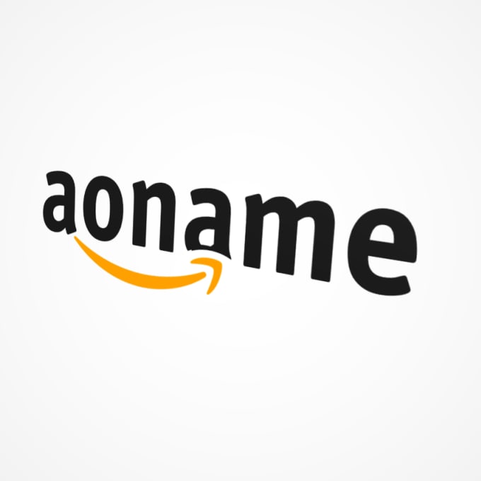 Create Any Name As Logo Amazon By Ayoubdisign Fiverr Create Any Name As Logo Amazon By Ayoubdisign Fiverr