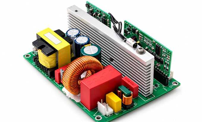 design hybrid inverter, pv optimizer, and solar tracker pcb