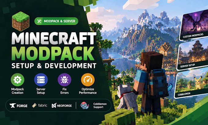 create fix optimize minecraft modpack forge fabric server setup minecraft server
