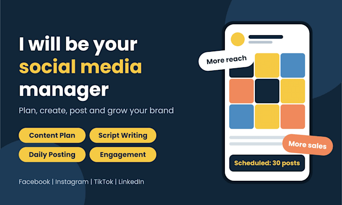 manage social media manager