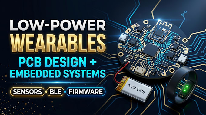 develop low power wearable electronics and embedded systems