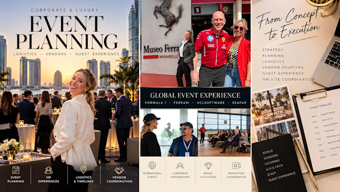 plan and coordinate your corporate event logistics