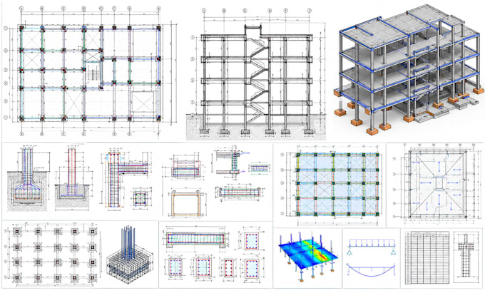 provide structural engineering drafting and load calculations support