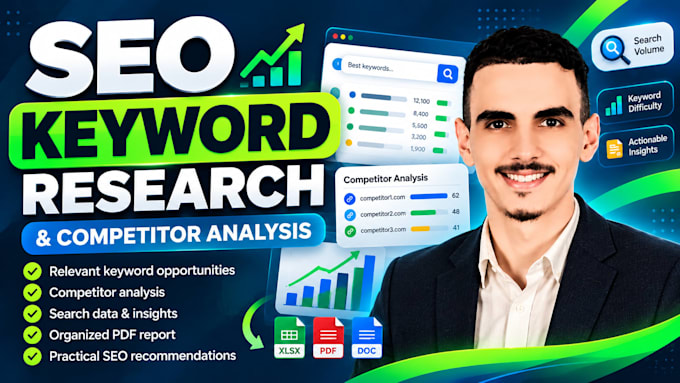 do SEO keyword research and competitor analysis