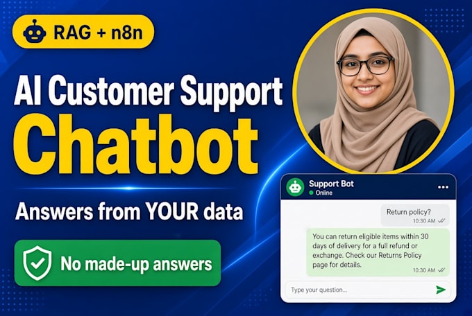 build an ai customer support chatbot with rag using n8n